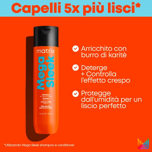 Mega sleek shampoo