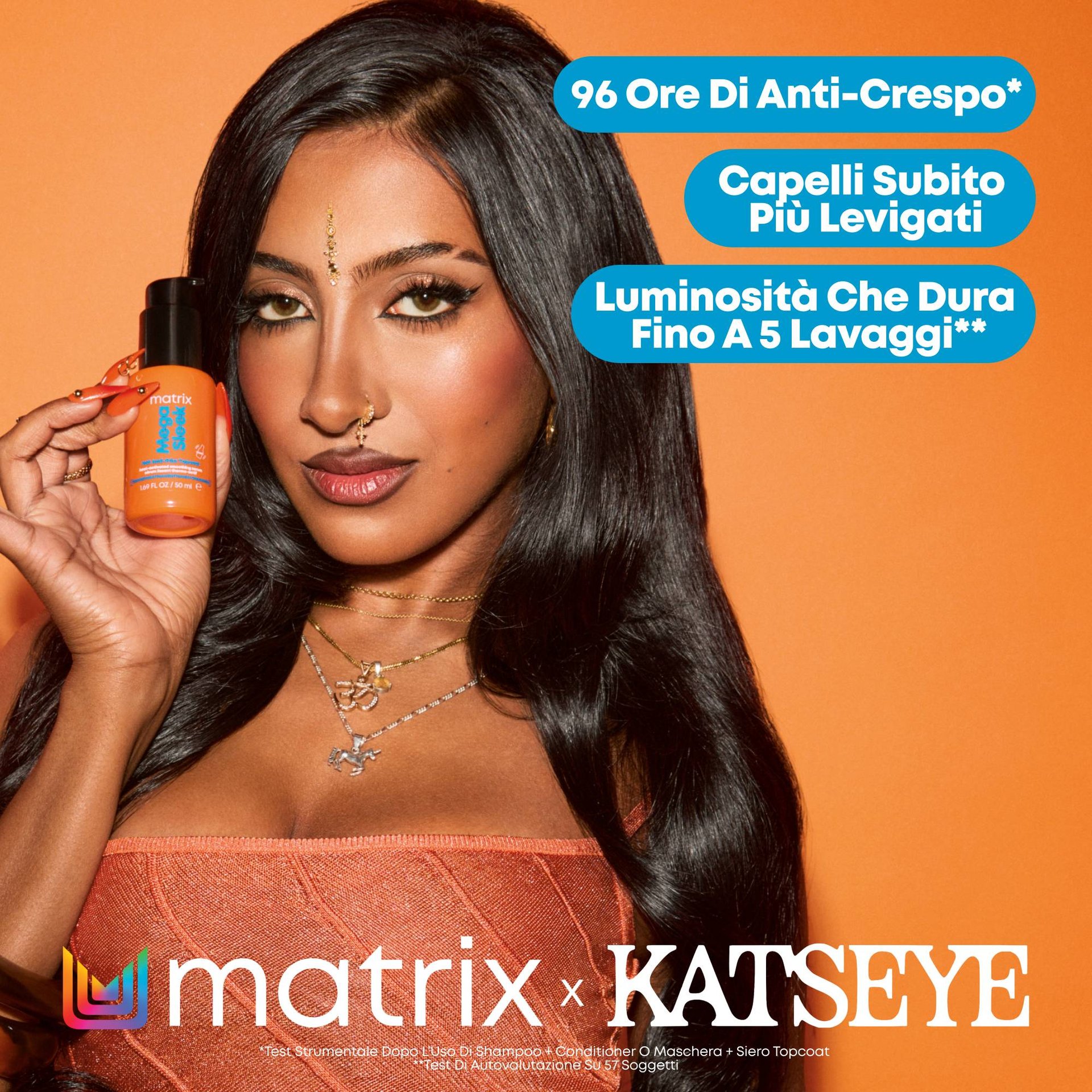 Matrix Mega Sleek Siero Topcoat Anti-Crespo 96H  Scrivi una Recensione