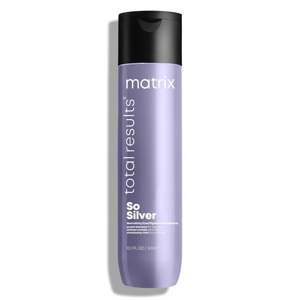 Shampooing Violet Matrix So Silver - 300 Ml - Neutralise Les Reflets Jaunes - Neuf